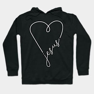 Christian Heart Jesus Christ Hoodie